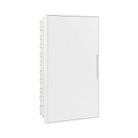 Щиток встраиваемый Фрейм (FRAME) 36мод. с бел. дверцей с 4 шинами PEN (2шт на 8 отверст. и 2шт на 10 отверст.) бел. DKC F36B1WW