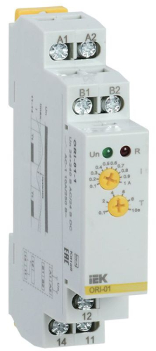 Реле тока ORI 0.1-1А 24-240В AC/24В DC IEK ORI-01-1 Реле тока ORI 0.1-1А 24-240В AC/24В DC IEK ORI-01-1