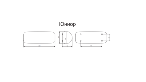 Светильник аварийный BS-JUNIOR-10-L1-ELON централиз. электропитания Белый свет a16989 фото 6