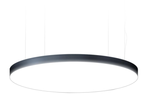 Светильник светодиодный RING-SLIM 35Вт 4000К IP40/IP20 opal-sand 400х50 CRI90 круг подвесной бел. CSVT ЦБ-00008835 фото 3