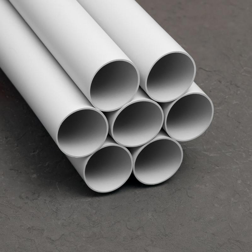 Труба гладкая ПВХ жесткая легкая d50мм сер. (дл.3м) TOKOV ELECTRIC TKE-THG-PVC-50-3-C06 фото 3