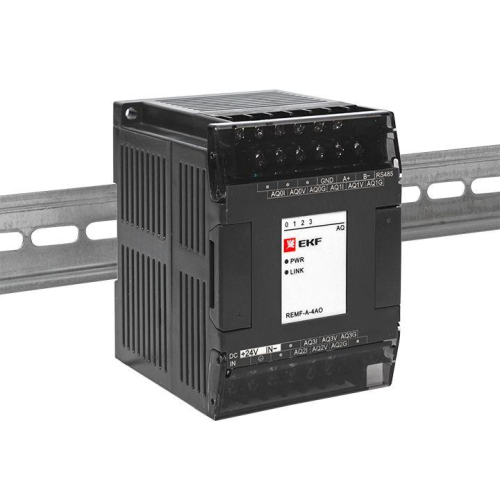 Модуль аналогового вывода REMF 4 PRO-Logic (без поверки) EKF REMF-A-4AO фото 6