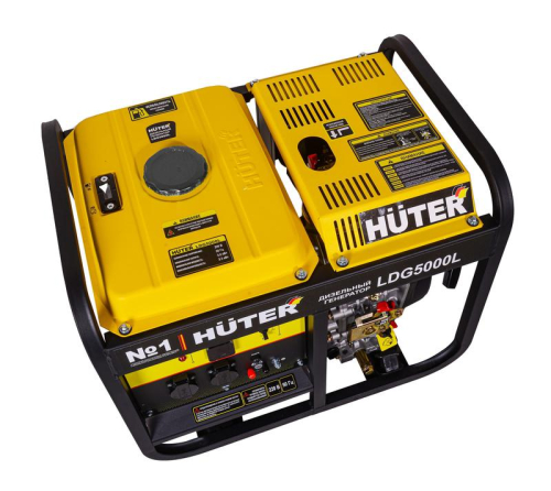 Электрогенератор дизельный LDG 5000L HUTER 64/2/11 фото 2