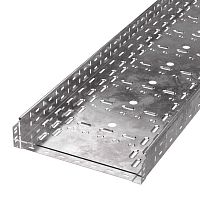 Лоток перфорированный 400х80 L3000 (1мм) Стандарт Промрукав PR16.0015