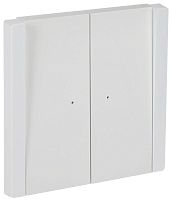 Выключатель проходной 2-кл. СП FORTE&PIANO 10А FP208 с индикацией бел. IEK FP-V22-1-10-1-K01