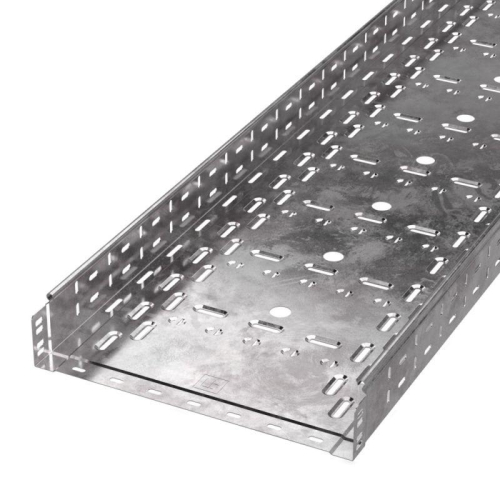 Лоток перфорированный 400х80 L3000 (1мм) Стандарт Промрукав PR16.0015
