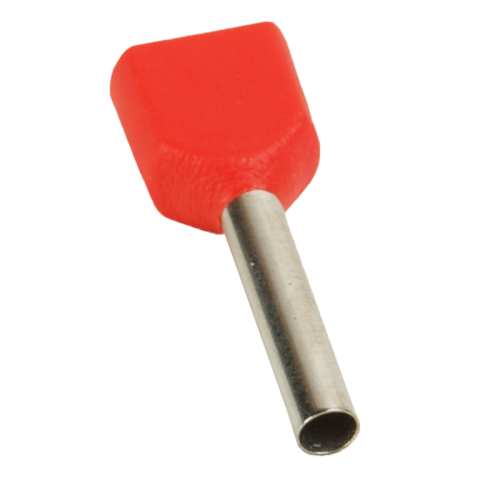Наконечник штыревой втулочный под два провода НШвИ2 OptiKit T-Shv2-PVC- 1.5-12 (уп.100шт) КЭАЗ 278048 Наконечник штыревой втулочный под два провода НШвИ2 OptiKit T-Shv2-PVC- 1.5-12 (уп.100шт) КЭАЗ 278048