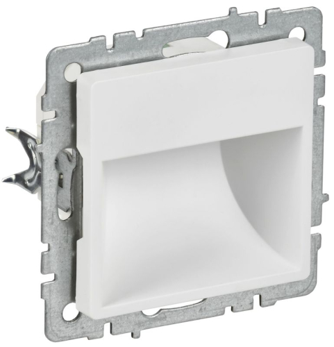 Подсветка светодиодная BRITE ПЛ20-БрАБ встраив. механизм арктич. бел. IEK BR-FL20-K91 Подсветка светодиодная BRITE ПЛ20-БрАБ встраив. механизм арктич. бел. IEK BR-FL20-K91