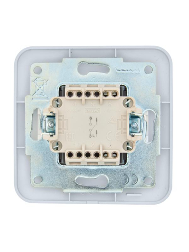 Выключатель 1-кл. 1п СП ASTI 10А IP20 в сборе жемчуж./бел. перламутр. LEZARD 7081-3030-100 фото 2 Выключатель 1-кл. 1п СП ASTI 10А IP20 в сборе жемчуж./бел. перламутр. LEZARD 7081-3030-100 фото 2