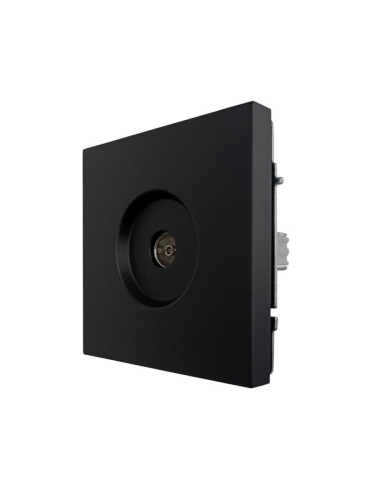 Розетка ТВ оконечная СП ZIMA IP20 черн. бархат LEZARD 704-4288-130 фото 5