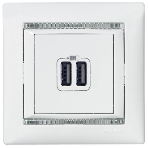 Рамка 1-м Valena бел./крис. Leg 774461 фото 4