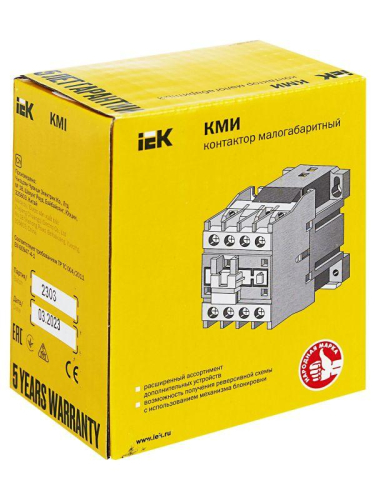 Контактор КМИ-23210 32А 230В/АС3 1НО KARAT IEK KKM21-032-230-10 фото 8