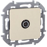 Розетка телевизионная оконечная TV 1вых. СП Inspiria 2дБ 0-2400мГц с топологией "звезда" механизм сл. кость IEK 673851