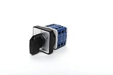 Переключатель управления двигателем трехфазный (1-0-2) 25А EMAS PSA025MS334S