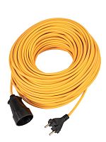 Удлинитель-шнур 1х50м 10A 220В 2200Вт ПВС 2*0.75 УХ10 Россия УХ10 КОСМОС YSHKsm50m-1g(10A)S
