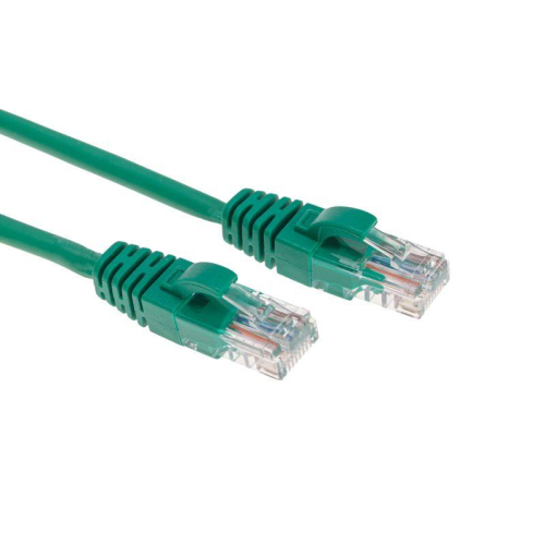 Патч-корд U/UTP CAT 6 RJ45-RJ45 26AWG LSZH зеленый 1м Rexant 02-0296-1 фото 3