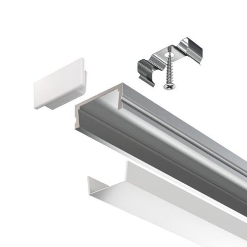 Профиль накладной 15х6 алюм. Maytoni ALM001S-2M фото 6 Профиль накладной 15х6 алюм. Maytoni ALM001S-2M фото 6