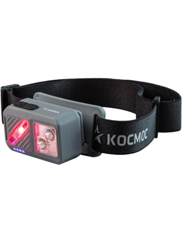 Фонарь налобный 2х2Вт XPG 3х1Вт SMD/Li-po1200мА.ч ABS пластик магниты и крюк КОСМОС (KOC850Lit) фото 6 Фонарь налобный 2х2Вт XPG 3х1Вт SMD/Li-po1200мА.ч ABS пластик магниты и крюк КОСМОС (KOC850Lit) фото 6