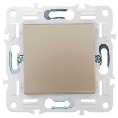 Выключатель 1-кл. SKANDY 10А SK-V01Sa песочн. IEK SK-V10-0-10-K98 фото 2