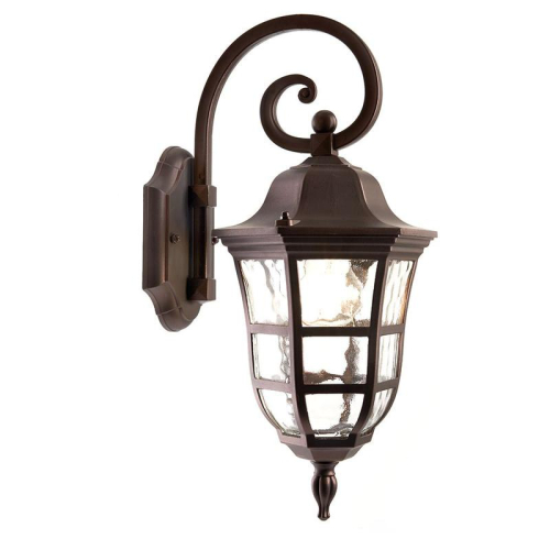 Светильник PL691 60Вт IP44 230В садово-парковый коричн. FERON 11696