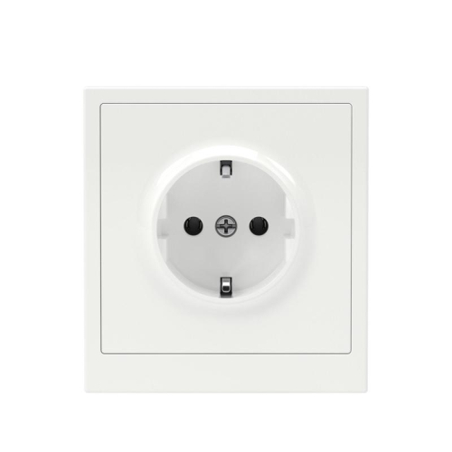 Розетка силовая KANT 2P+E без шторки бел. магнолия DKC 7000033 фото 4 Розетка силовая KANT 2P+E без шторки бел. магнолия DKC 7000033 фото 4
