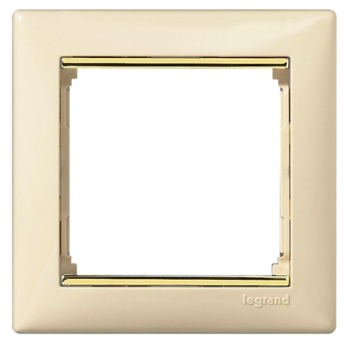 Рамка 1-м Valena сл. кость/зол. Leg 774151 Рамка 1-м Valena сл. кость/зол. Leg 774151