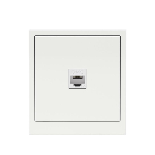 Розетка компьютерная 1-м KANT RJ45 кат.5E без шторки бел. магнолия DKC 7000663 фото 5 Розетка компьютерная 1-м KANT RJ45 кат.5E без шторки бел. магнолия DKC 7000663 фото 5