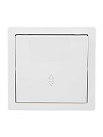 Выключатель проходной 1-кл. ОП LETO бел. LEZARD 752-0200-105