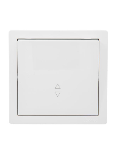 Выключатель проходной 1-кл. ОП LETO бел. LEZARD 752-0200-105