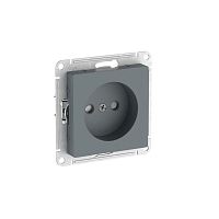 Розетка AtlasDesign 16А без заземл. защ. шторки быстрозажим. клем. механизм грифель SE ATN000749S