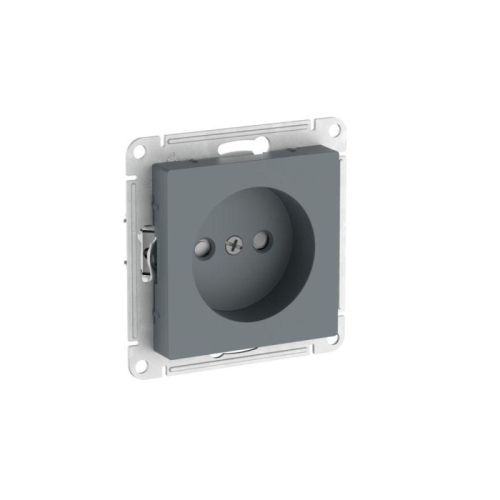 Розетка AtlasDesign 16А без заземл. защ. шторки быстрозажим. клем. механизм грифель SE ATN000749S Розетка AtlasDesign 16А без заземл. защ. шторки быстрозажим. клем. механизм грифель SE ATN000749S