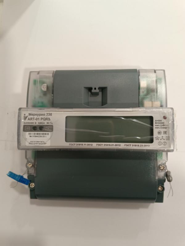 Счетчик Меркурий 236 ART-01 PQRS 3ф 5-60А класс точн. 1.0/2.0 многотариф. оптопорт RS-485 на DIN-рейку ЖКИ Моск. вр. Инкотекс М0000051659 Счетчик Меркурий 236 ART-01 PQRS 3ф 5-60А класс точн. 1.0/2.0 многотариф. оптопорт RS-485 на DIN-рейку ЖКИ Моск. вр. Инкотекс М0000051659
