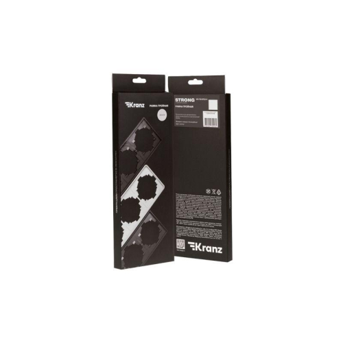 Рамка 3-м STRONG MIELE жемчуж. Kranz KR-78-0753-4 фото 2