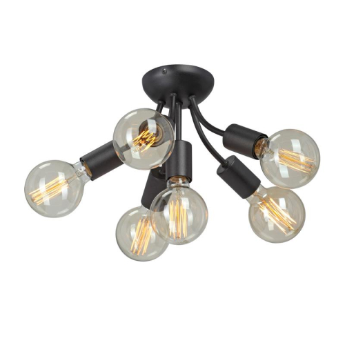 Люстра 6xE27 макс. 40Вт Vitaluce V3927-1/6PL фото 4