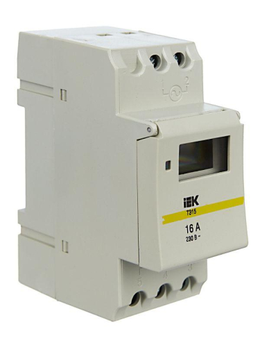 Таймер цифровой ТЭ15 16А 230В на DIN-рейку KARAT IEK MTA10-16 фото 3