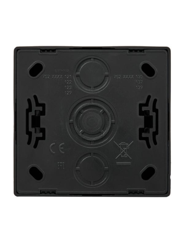 Розетка компьютерная.1-м ОП RJ45 LETO черн. бархат LEZARD 752-4200-139 фото 3 Розетка компьютерная.1-м ОП RJ45 LETO черн. бархат LEZARD 752-4200-139 фото 3