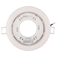 Светильник PGX53 10639.1 106х39мм под лампу GX53 до 20Вт встраив. бел. (пакет) JazzWay 5067080