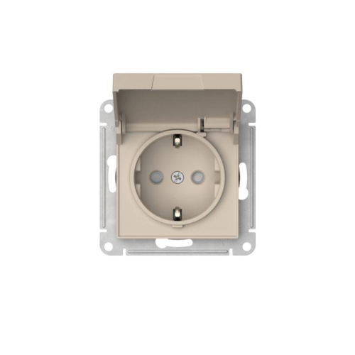 Розетка AtlasDesign 16А IP20 с заземл. защ. шторки с крышкой быстрозажим. клем. механизм песочн. SE ATN001246S фото 6 Розетка AtlasDesign 16А IP20 с заземл. защ. шторки с крышкой быстрозажим. клем. механизм песочн. SE ATN001246S фото 6