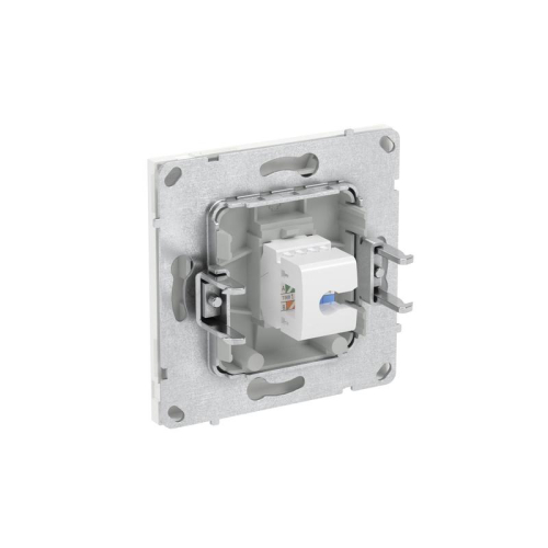 Розетка компьютерная 1-м KANT RJ45 кат.6A без шторки бел. магнолия DKC 7000673 фото 6 Розетка компьютерная 1-м KANT RJ45 кат.6A без шторки бел. магнолия DKC 7000673 фото 6