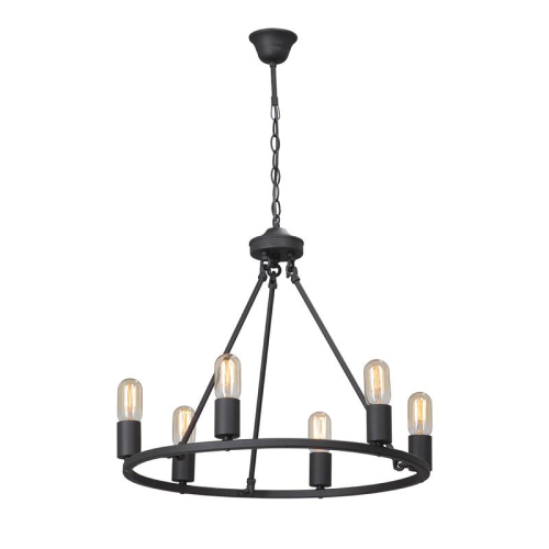 Люстра 6xE27 макс. 40Вт Vitaluce V4892-1/6