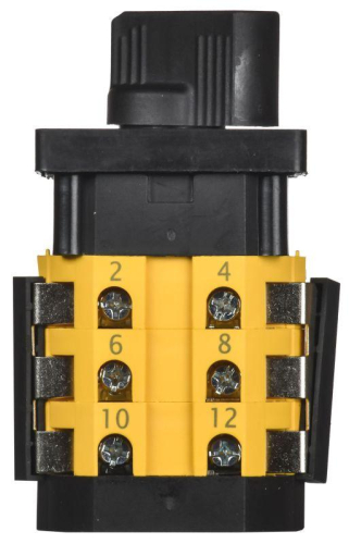 Переключатель кулачковый 10А (сх. 111) стандартная рукоятка IEK MI-CS10-010-111 фото 5