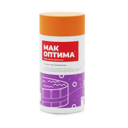 Средство для релугировки PH минус МАК ОПТИМА гранулированный 1.5кг (11386) INTEX 4620005811386 Средство для релугировки PH минус МАК ОПТИМА гранулированный 1.5кг (11386) INTEX 4620005811386