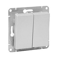 Выключатель перекрестный 2-кл. СП Эпика механизм алюм. EKF UP1-SWA-22