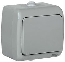 Выключатель 1-кл. 1п ОП AQUATIC ВС-20-1-0-А 10А IP54 GENERICA EVA10-K03-10-54