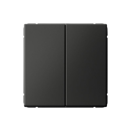 Выключатель кнопочный 2-кл. ArtGallery 10AX быстрозажим. клем. механизм базальт SE GAL001417S