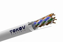 Кабель витая пара F/UTP 4х2х24AWG 0.48мм) кат.5E PVC Fluke tested (м) TOKOV ELECTRIC TKE-C06-F/UTP-42-5E-305