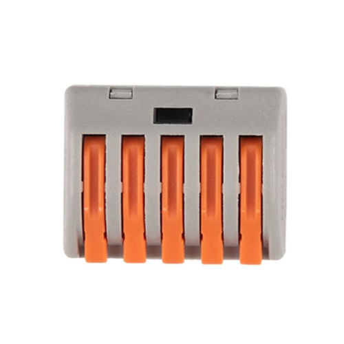 Клемма монтажная рычажного соединения PTC-5P 222-415 BL/5 450В 32А 0.08-2.5(4.0)кв.мм Jazzway 5050761 фото 3