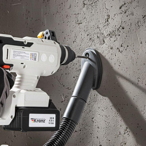 Пылесос строительный KR30 1400Вт 30л 4м Kranz KR-16-1117 фото 10
