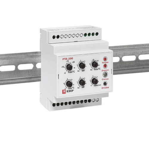 Терморегулятор РТА-200 EKF rta-200 фото 7
