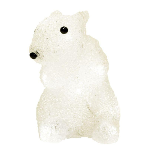 Фигура светодиодная акриловая "Белка" 17.5х12х18см 12LED 0.5Вт 4.5В IP20 элементы питания 3хAAA (не в компл.) Neon-Night 513-341 фото 3